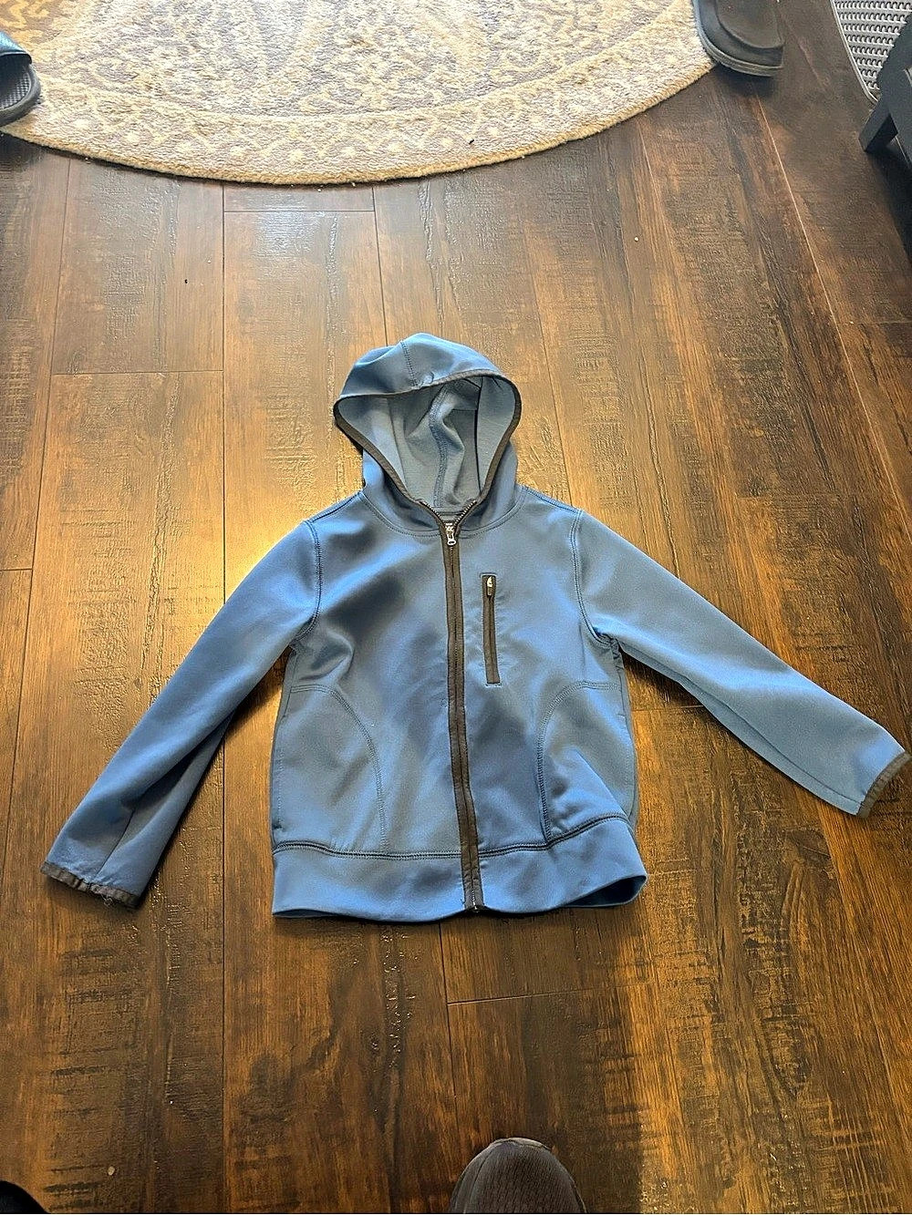 OshKosh B'gosh Boys Blue Hooded Jacket Size 7